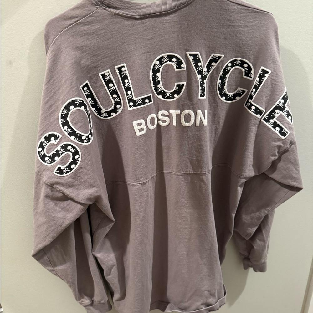 SoulCycle Gray Long Sleeve Tee